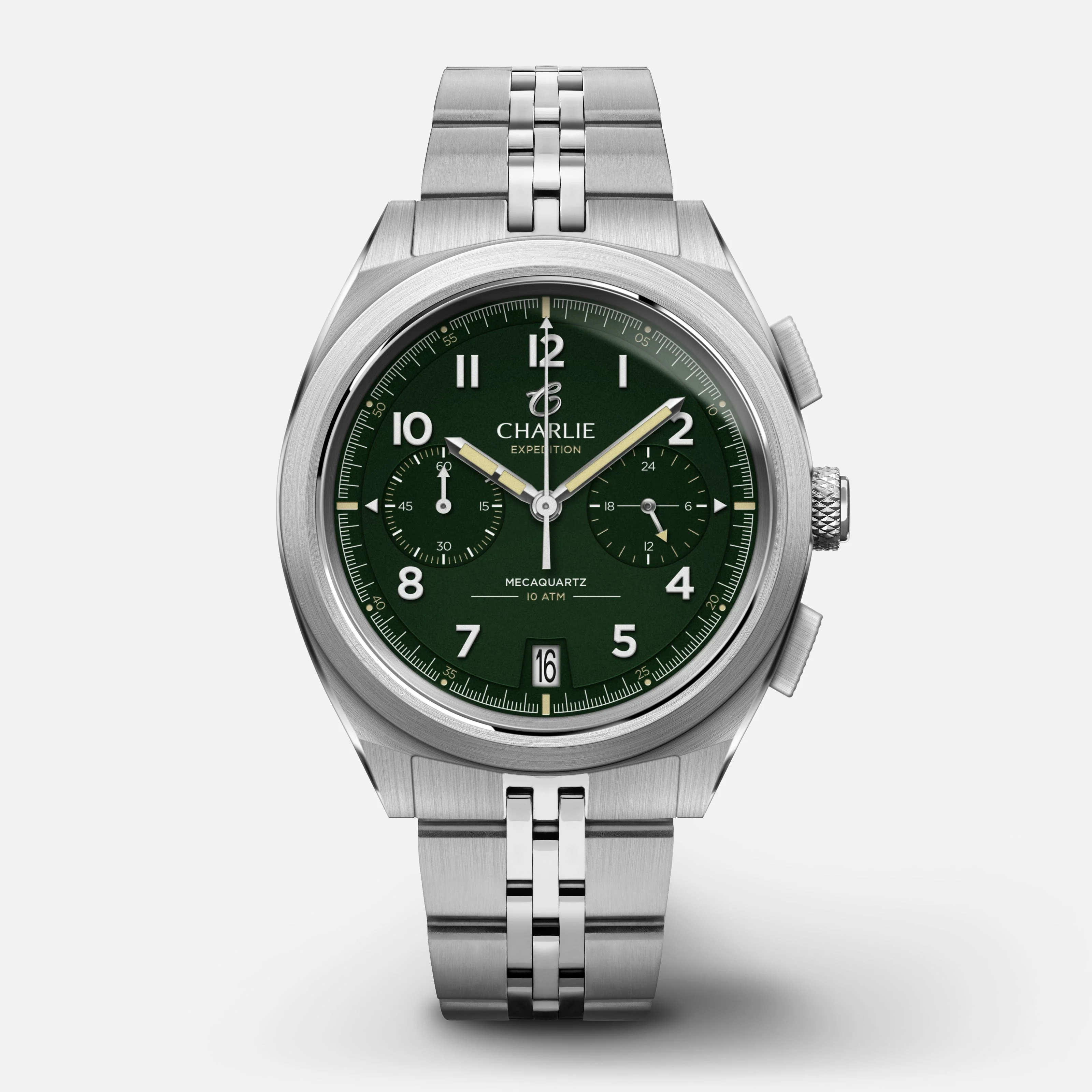 Charlie Paris GR - Chronographe - Vert