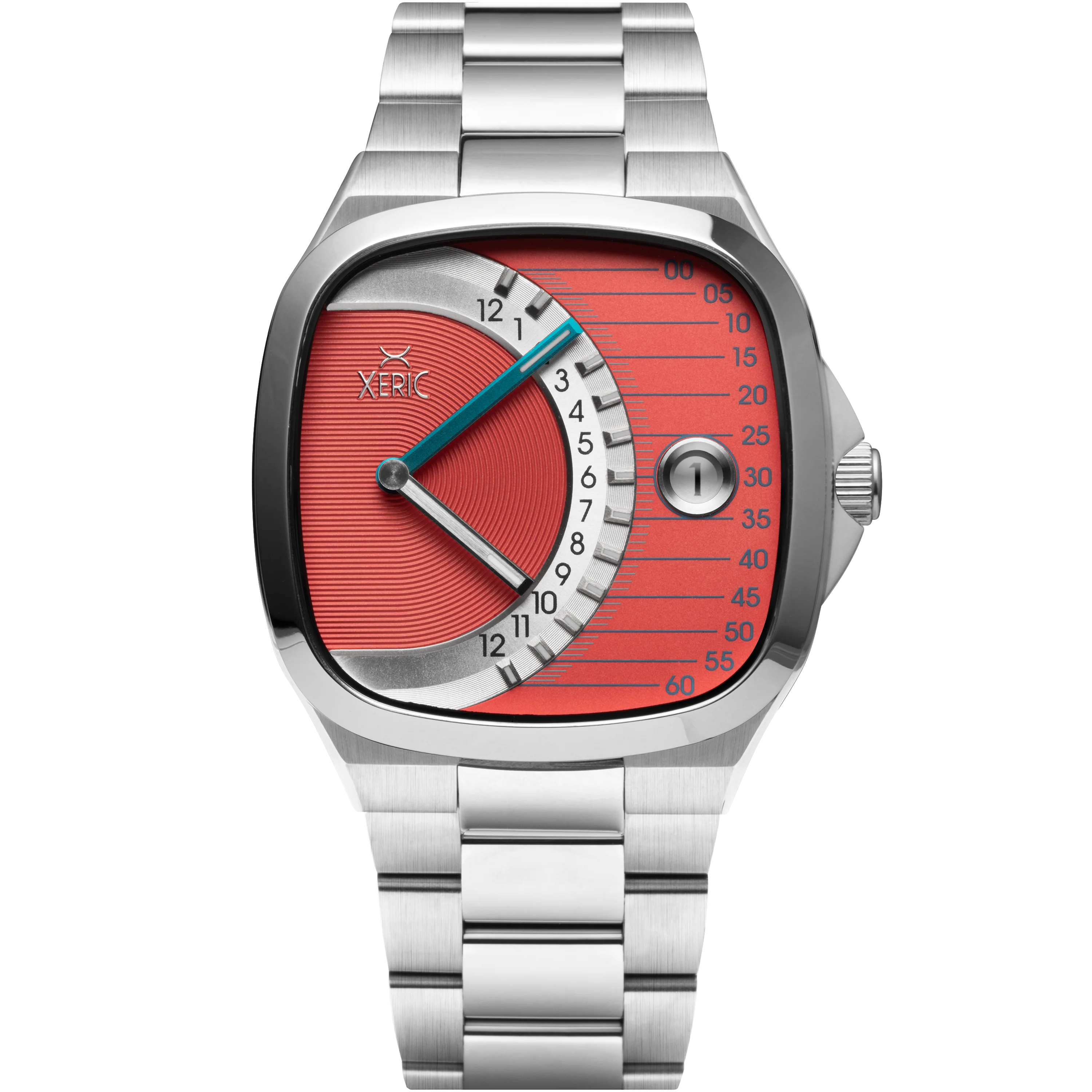 Xeric Timeline Retrograde Automatic Salmon