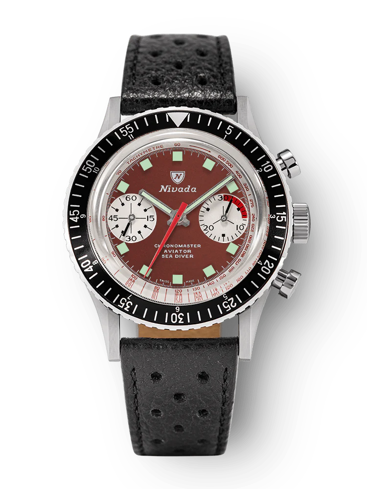 Nivada Grenchen CHRONOMASTER VALJOUX 23 "TROPICAL DIAL"