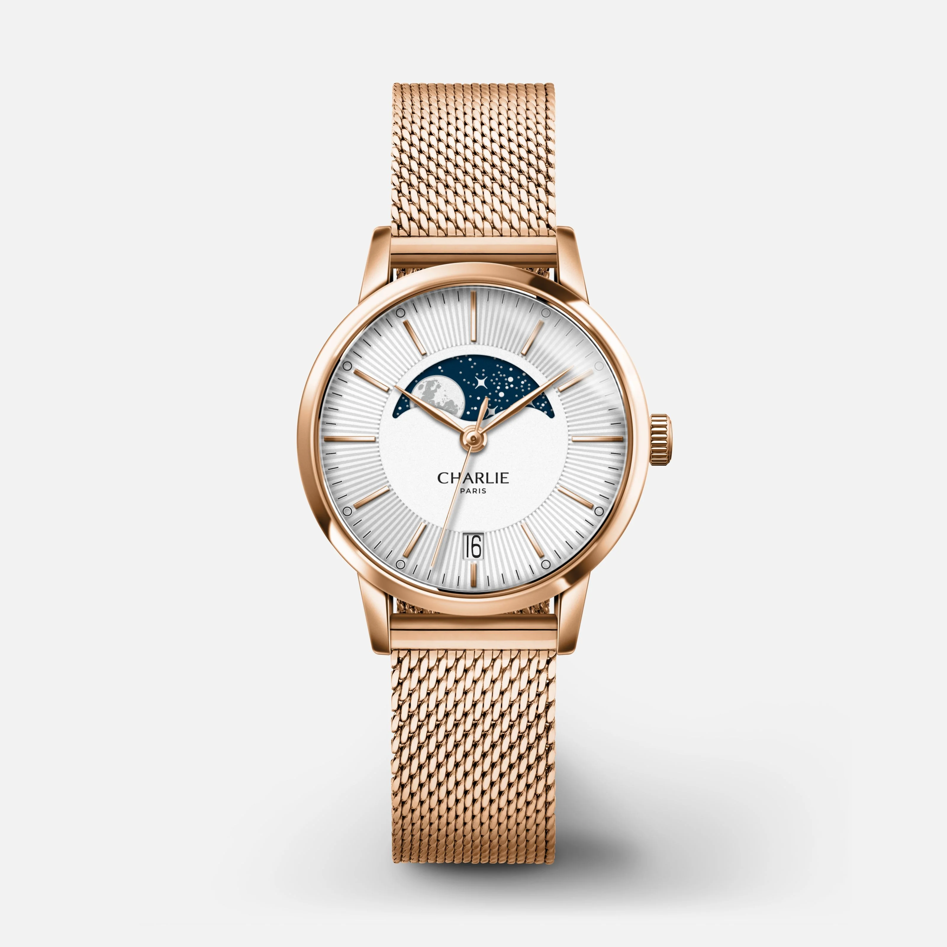 Charlie Paris SULLY - Phase de Lune - Doré rose
