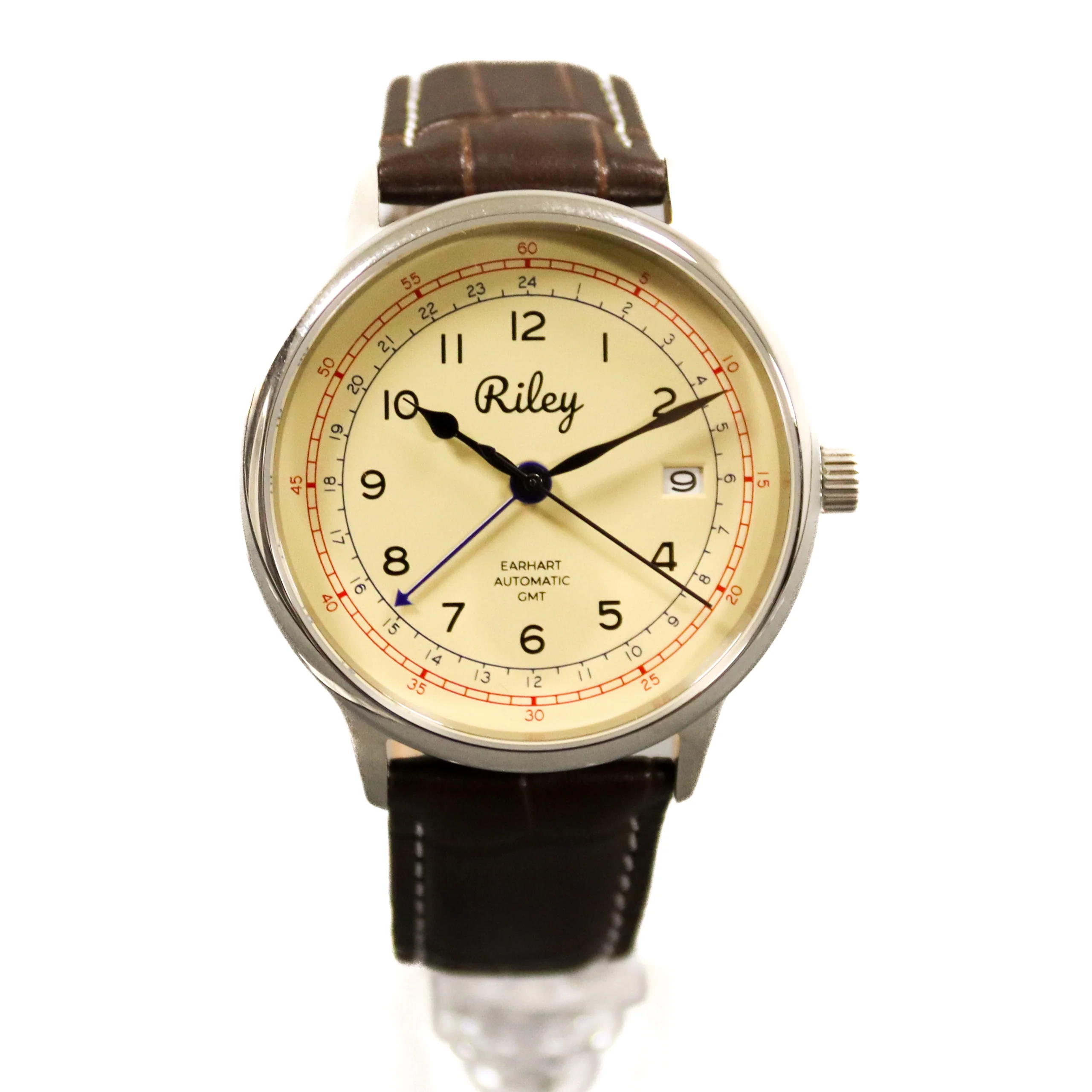 Riley Watch Co Amelia Earhart Automatic - AE01-GMT