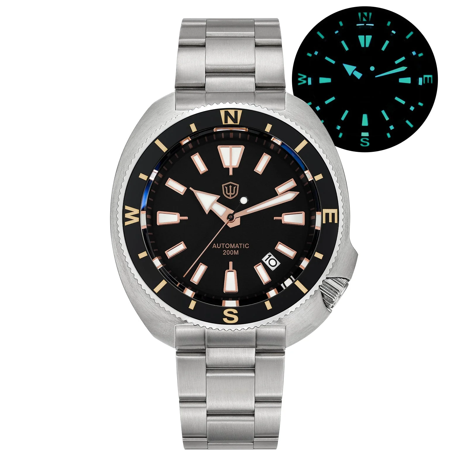 Thorn Watchdives Land Tortoisen WD6105 Dive Watch
