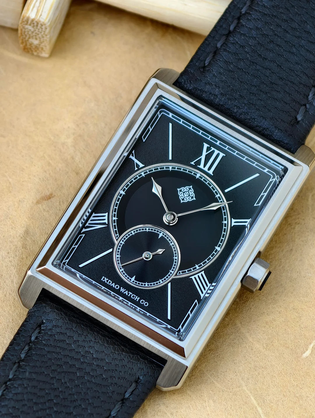 IXDAO IXDAO JD-DZ09S Square Watch Ning Feng Rectangular Quartz Watch
