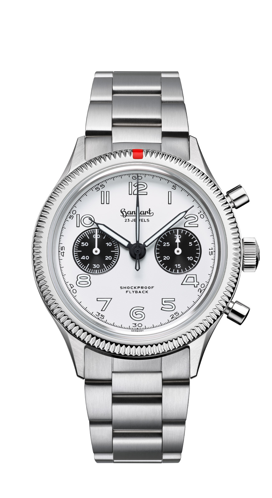 Hanhart 417 ES Flyback Panda, 42 mm