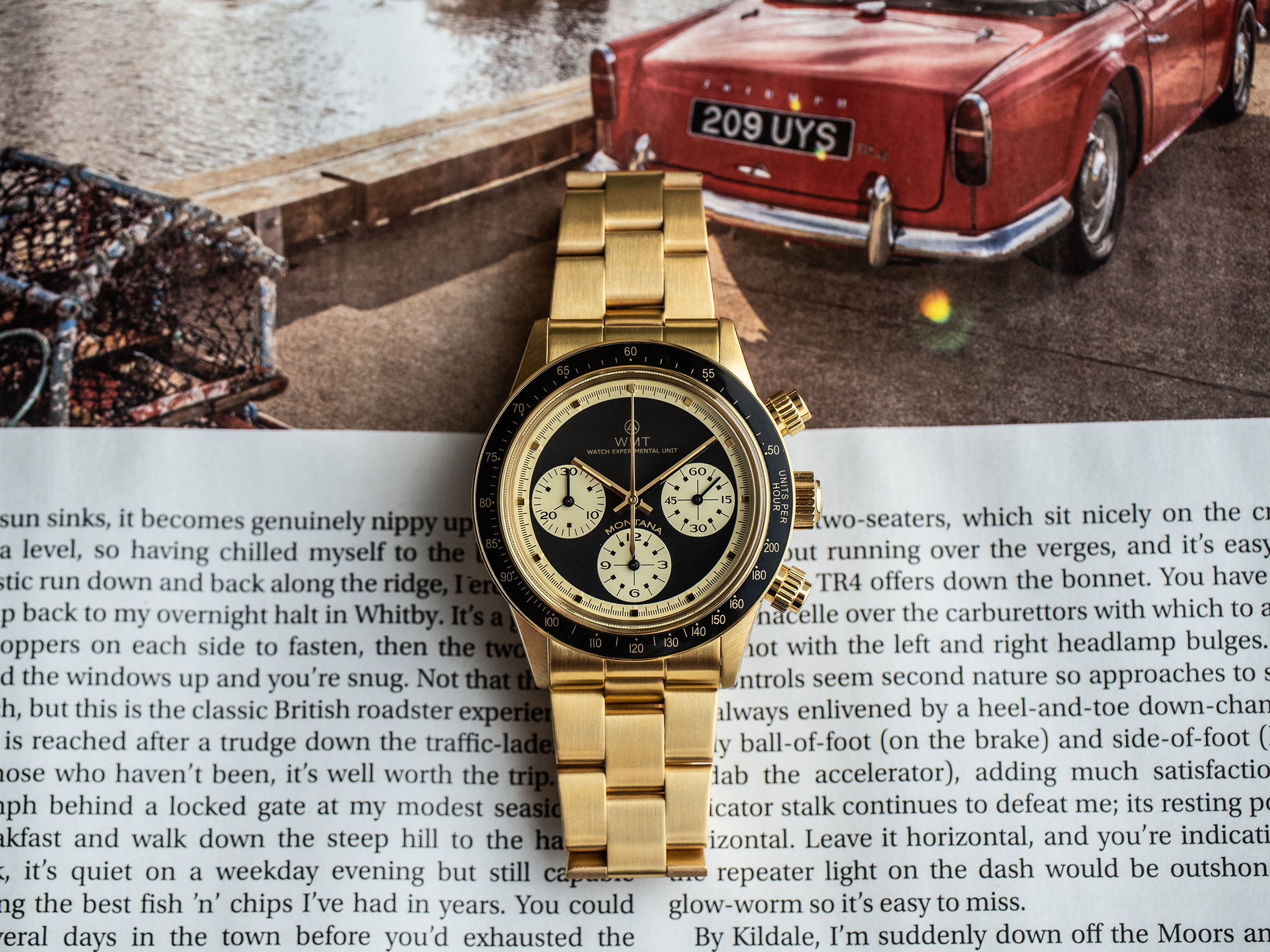 WMT Watches Montana – Racer Gold MKII / Limited Edition 25 Pc