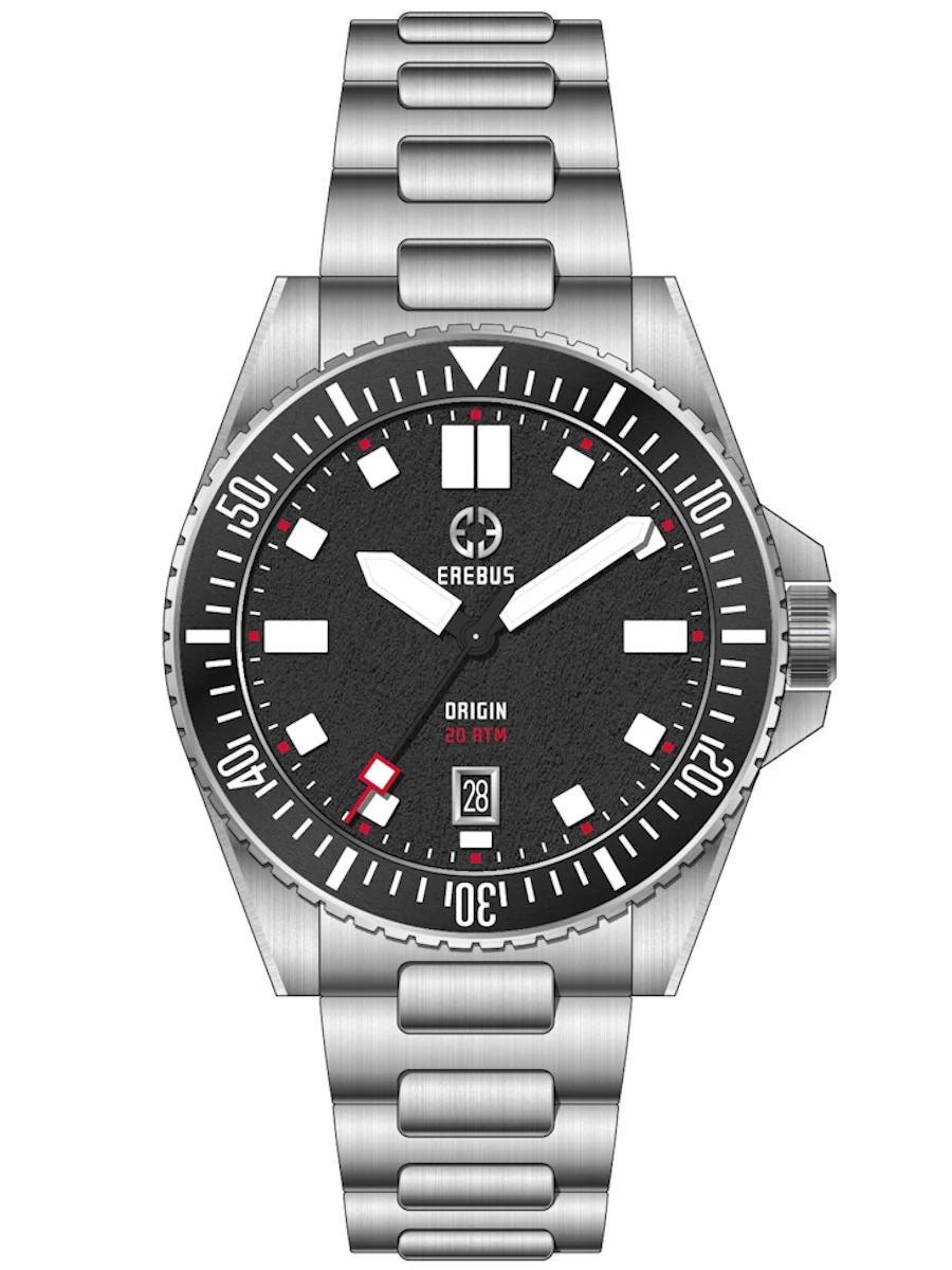 Erebus Watches ORIGIN 40 Black