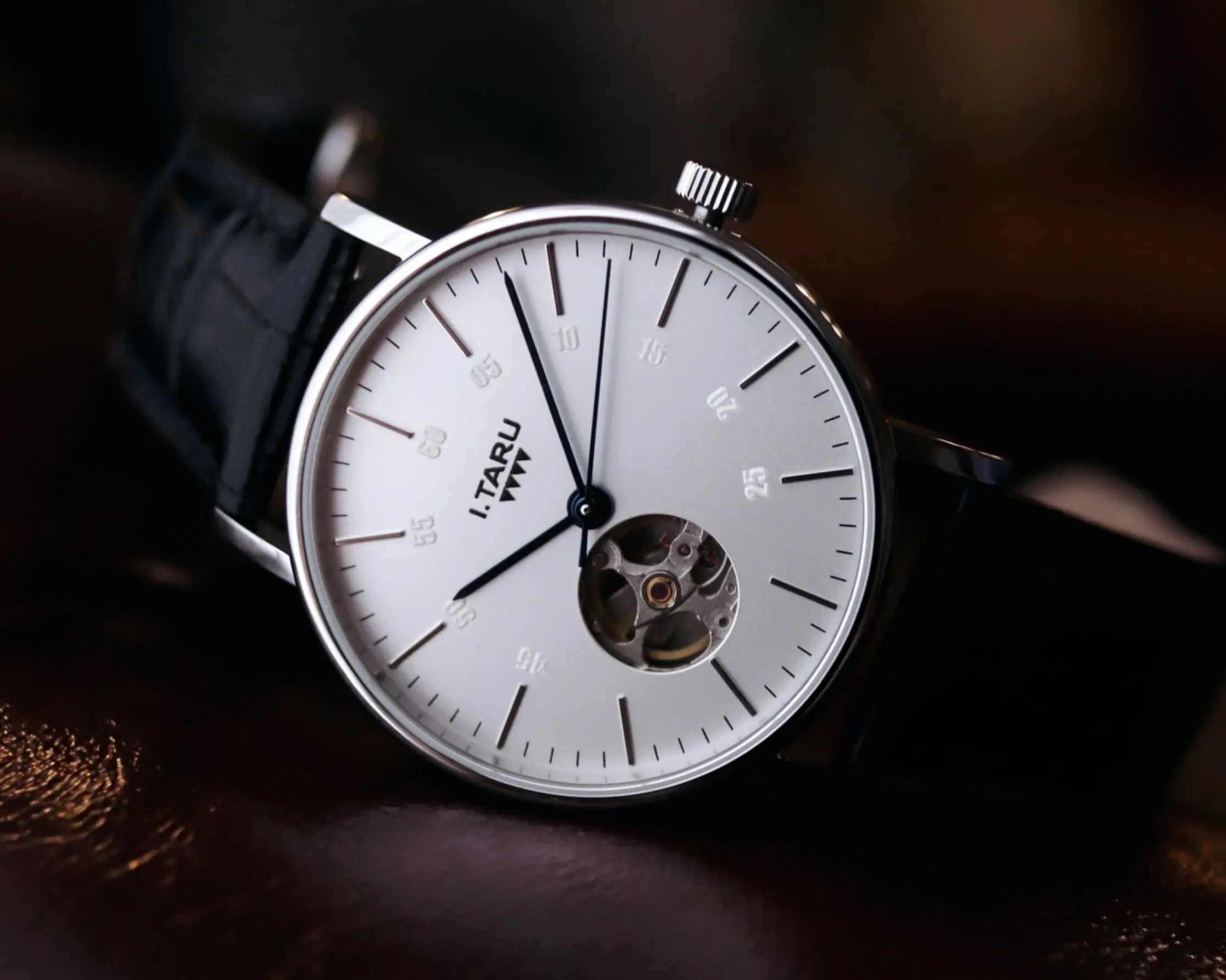 Itaro I.TARU Classic Gauge White (Blue Hands)
