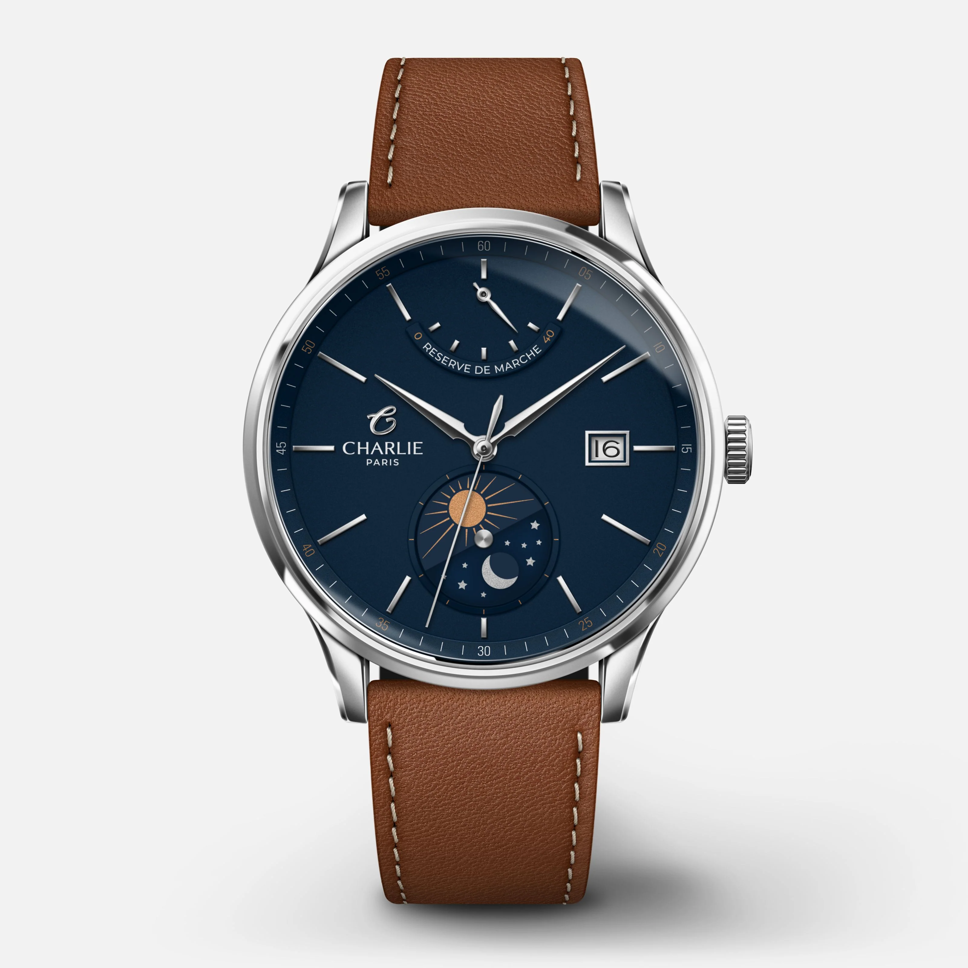 Charlie Paris INITIAL - Jour/Nuit - Bleu