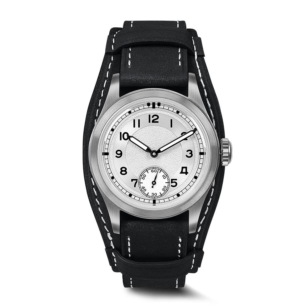 Boderry HOU H1 - Vintage Field Watch Automatic | White