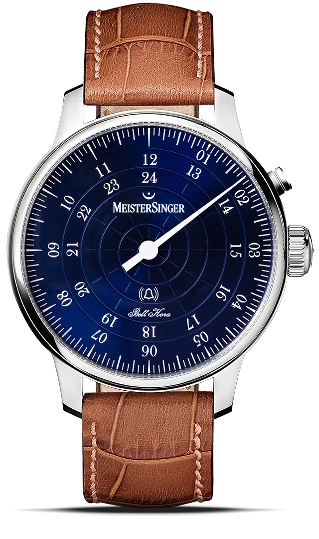 MeisterSinger Bell Hora – Sonnenschliff blau
