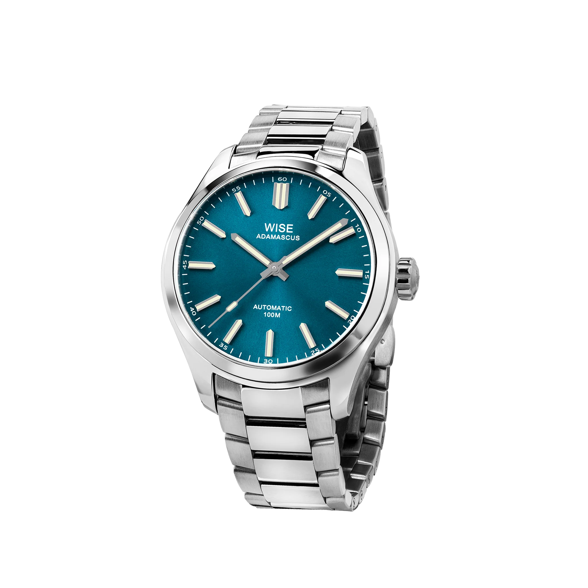 WISE ADAMASCUS AD960 Stainless 904L (39, 41 mm.)