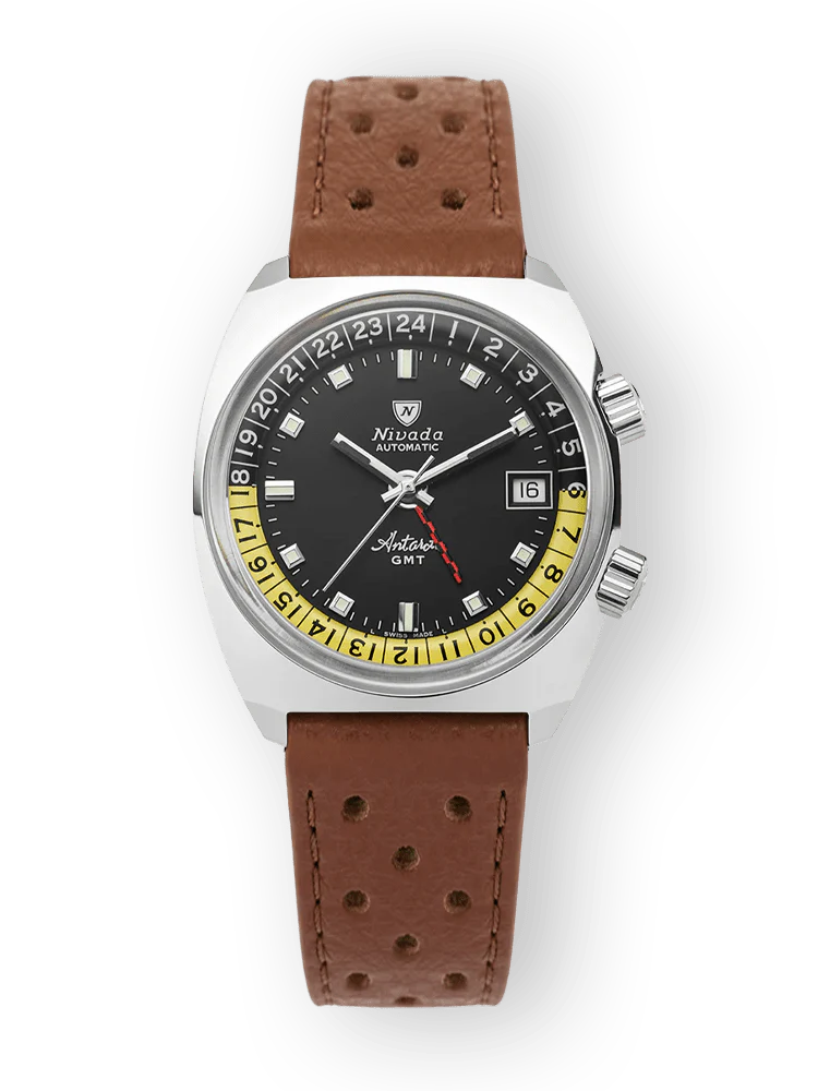 Nivada Grenchen ANTARCTIC GMT - BLACK