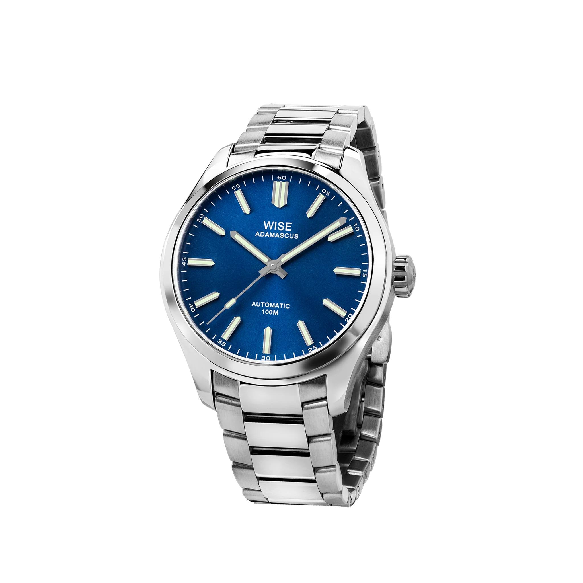 WISE ADAMASCUS AD932 Stainless 904L (39, 41 mm.)