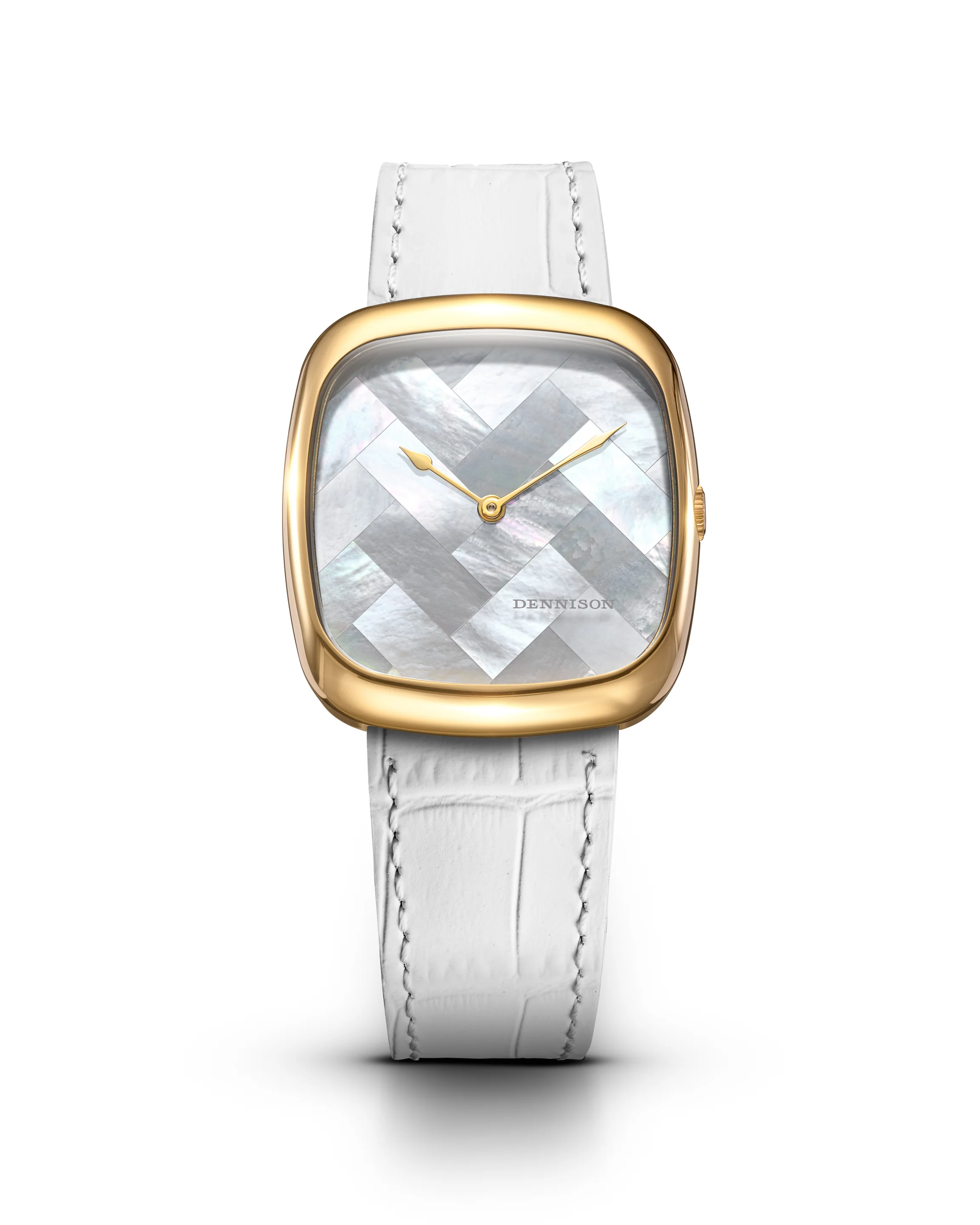 Dennison ALD White MOP "Ghost" In Gold